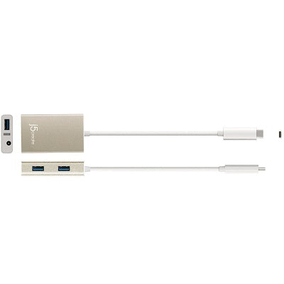 J5Create USB Type-C 4-Port HUB (JCH343)