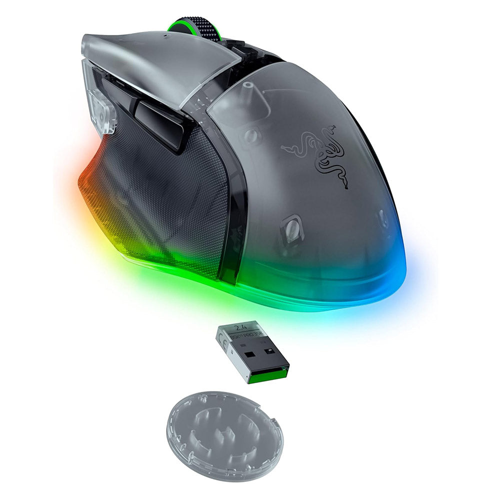Razer Basilisk V3 Pro 35K Wireless Gaming Mouse (Phantom White