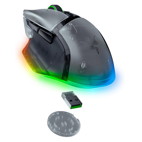 Razer Basilisk V3 Pro 35K Wireless Gaming Mouse (Phantom White)