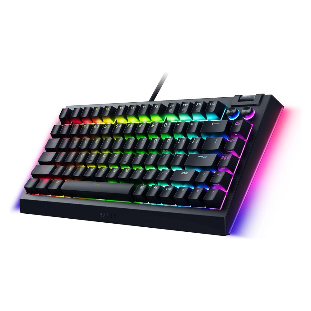 Razer BlackWidow V4 75% Wired Gaming Keyboard (Black)