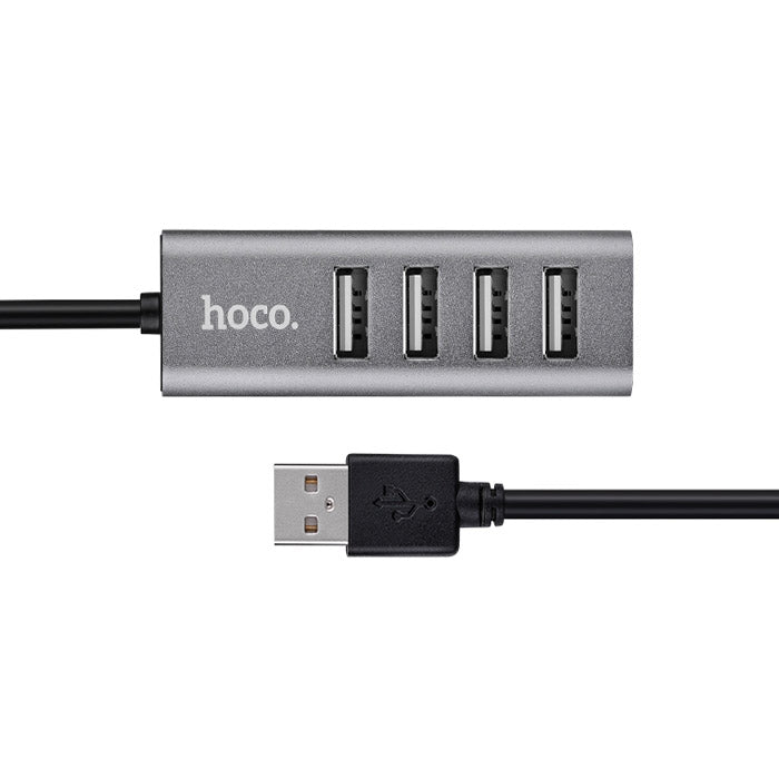 Hoco HB1 USB2.0 4 Port USB Hub Tarnish