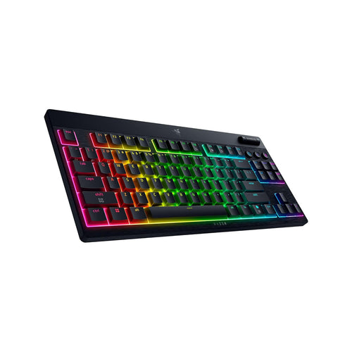 Razer BlackWidow V4 Low-Profile TKL HyperSpeed Wireless Gaming Keyboard (Orange Switch)
