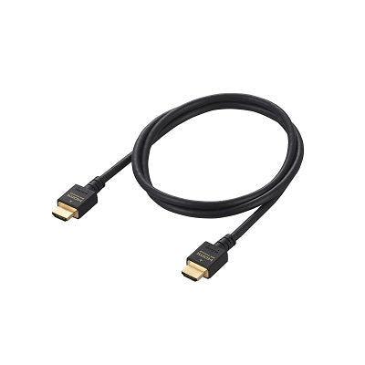 Elecom DH-HD21E10BK Ver 2.1/8K/UHDR/1.0M HDMI Cable (Black)