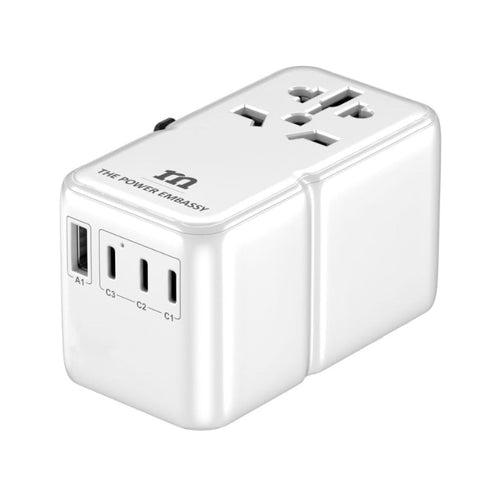 Redmonster World Plug Premium PD140W Universal Travel Adapter (White)