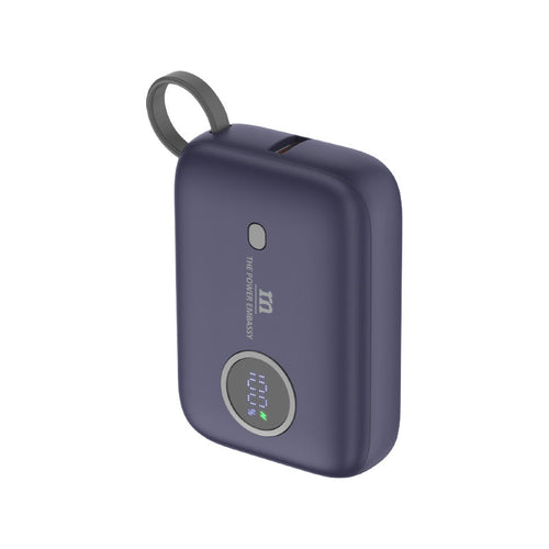 Redmonster Power Bang Mini 10000mAh PD20W with Built-in USB-C Cable (Blue)