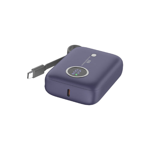 Redmonster Power Bang Mini 10000mAh PD20W with Built-in USB-C Cable (Blue)