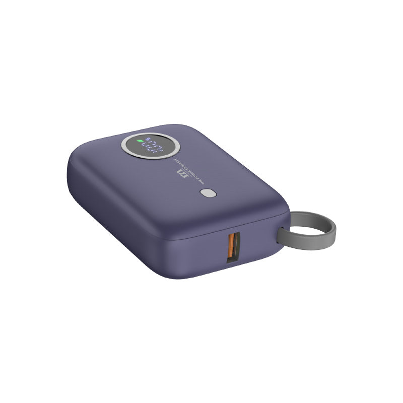 Redmonster Power Bang Mini 10000mAh PD20W with Built-in USB-C Cable (Blue)