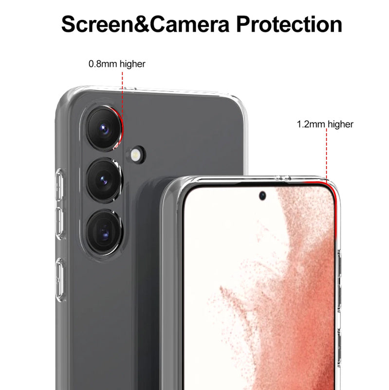 Redmonster Galaxy S24+ Hybrid Air Armour Tough Naked Soft (Clear)
