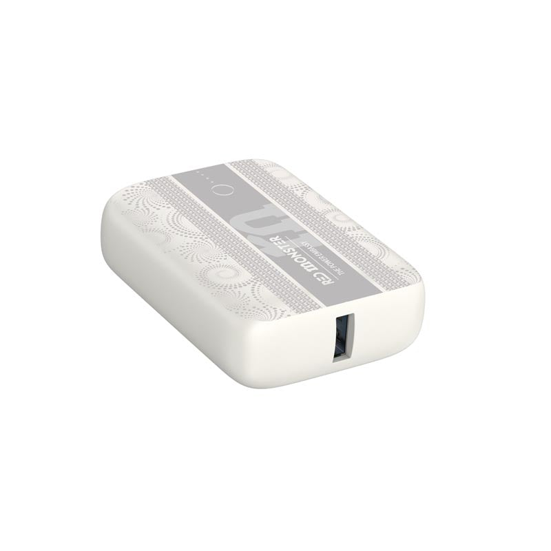 Redmonster Power Up+ Mini 10000mAh PD30W Power Bank (White)