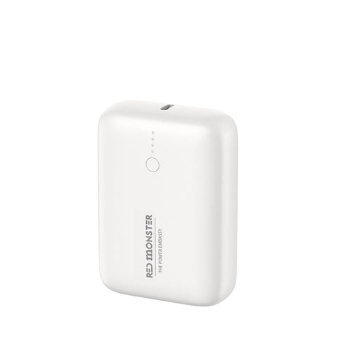 Redmonster Thunder Up+ Mini 10000mAh PD20W Power Bank (White)