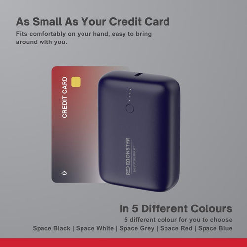 Redmonster Thunder Up+ Mini 10000mAh PD20W Power Bank (Red)