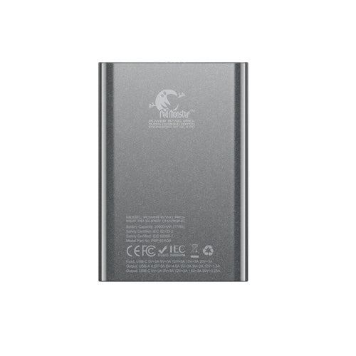 Redmonster Power Bang Pro+ 20000mAh 65W with 1.5M C to C Cable (Grey)