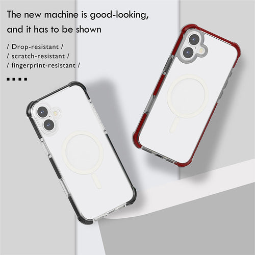 Redmonster iPhone 16 Plus 6.7 (2024) ATN Hard Hybrid Tech Mag Black