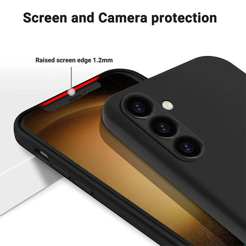 Redmonster Galaxy S25+ Hybrid Air Silicon Mag Black Armour Tough
