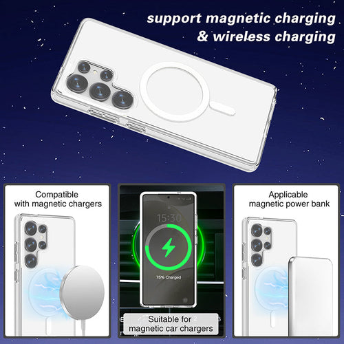 Redmonster Galaxy S25 Ultra Hybrid Mag Clear Armour Tough