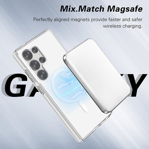 Redmonster Galaxy S25 Ultra Hybrid Mag Clear Armour Tough