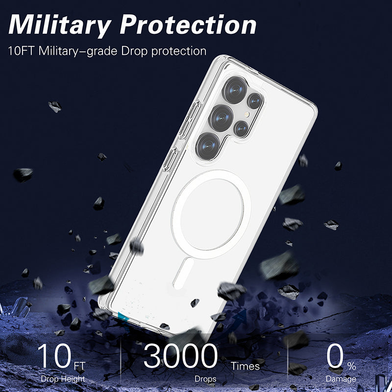 Redmonster Galaxy S25 Ultra Hybrid Mag Clear Armour Tough
