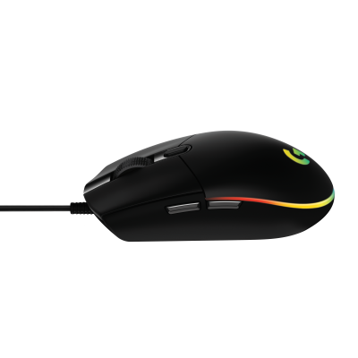 Logitech G203 Gen2 Lightsync Gaming Mouse (Black)
