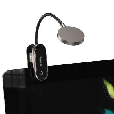 Baseus DGRAD-0G Comfort Reading Mini Clip Lamp (Dark Gray)
