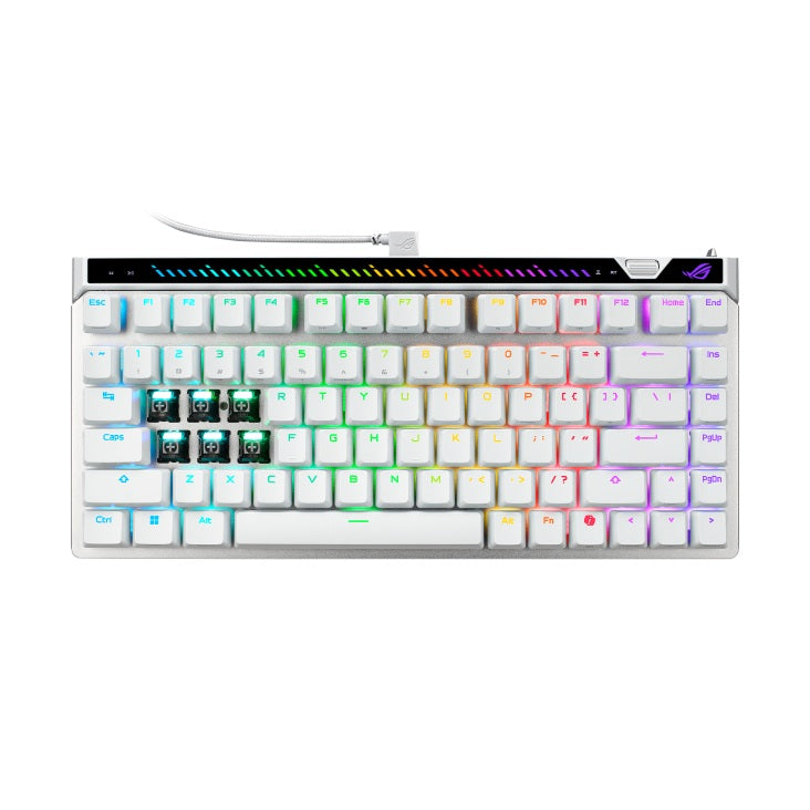 Asus ROG Falchion Ace 75 HE Keyboard White