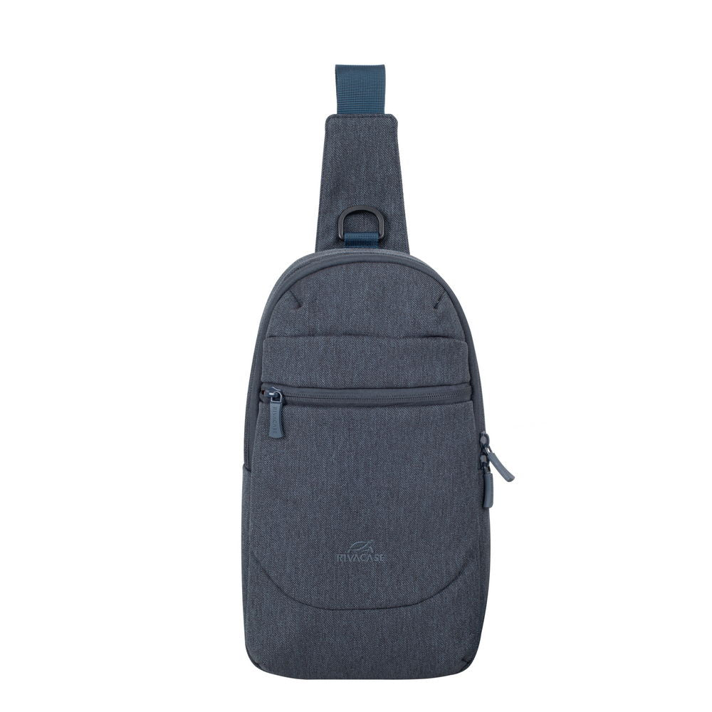 Rivacase 7711-DG Sling Bag for Mobile Devices - Dark Grey