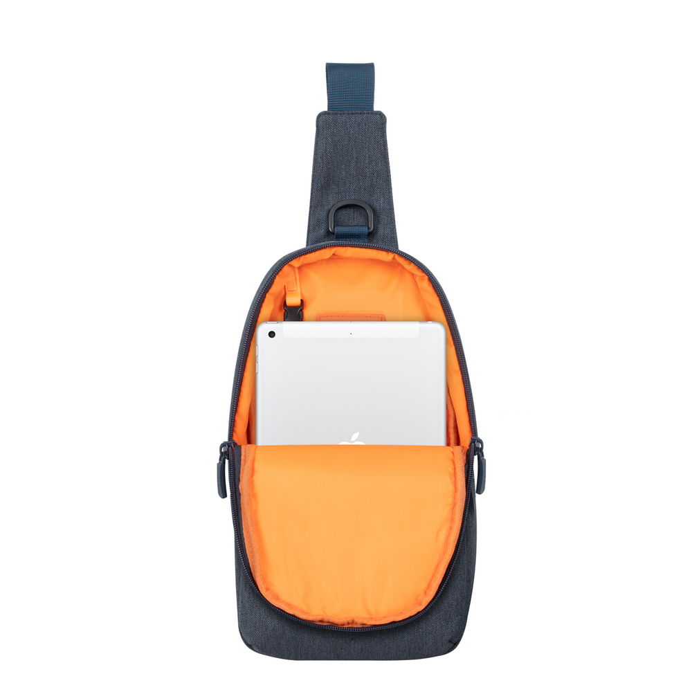 Rivacase 7711-DG Sling Bag for Mobile Devices - Dark Grey