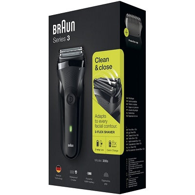 Braun Series 3 300s Rechargeable Electric Shaver