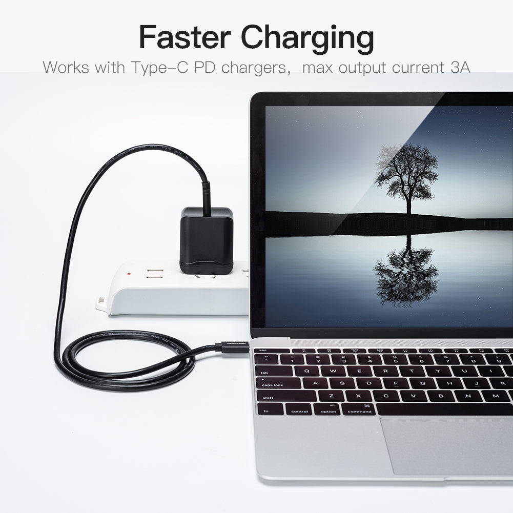 Vention CAUBF Type-C to Type-C USB2.0 3A Cable 1M (Black)