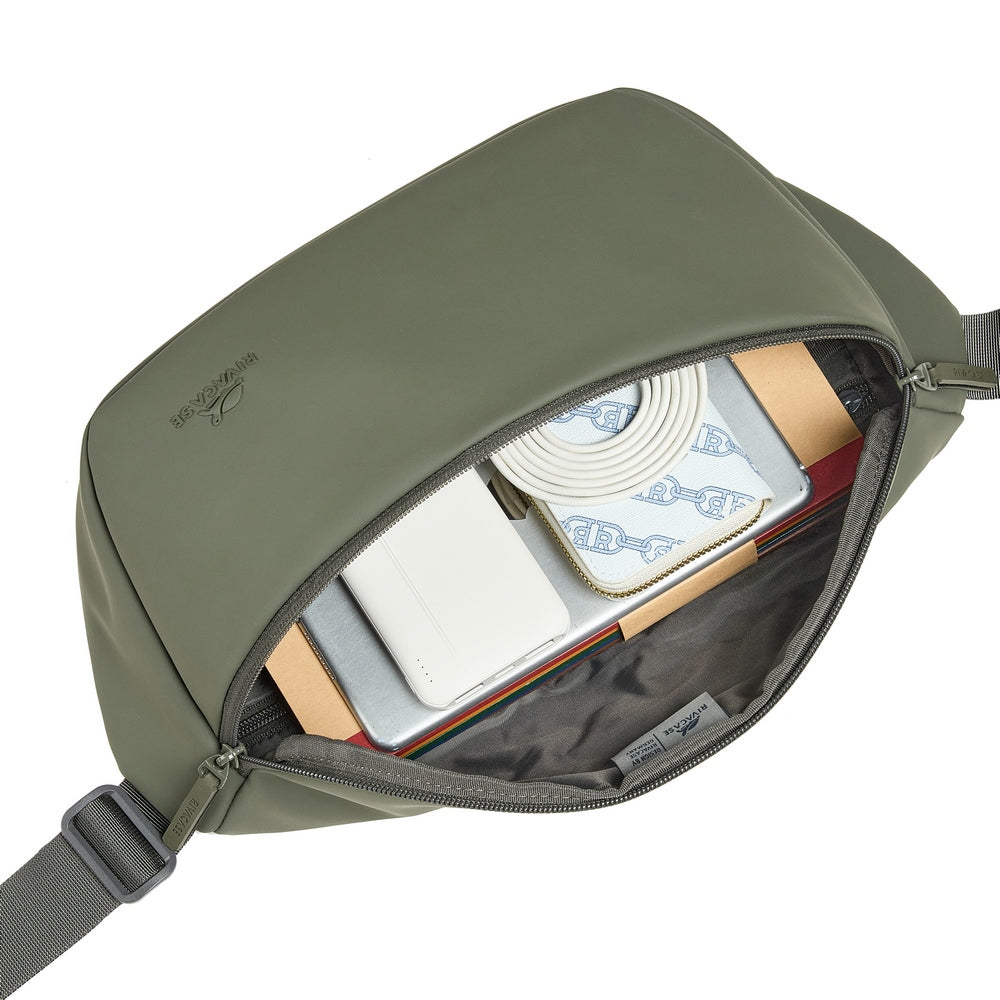 Rivacase 7814-OLV Eden-ECO Waist Sling Bag L - Olive