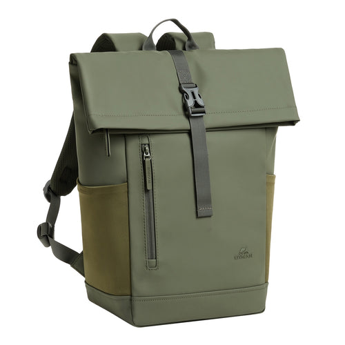 Rivacase 7826-OLV Eden-ECO 17L Roll Top Backpack 14 - Green
