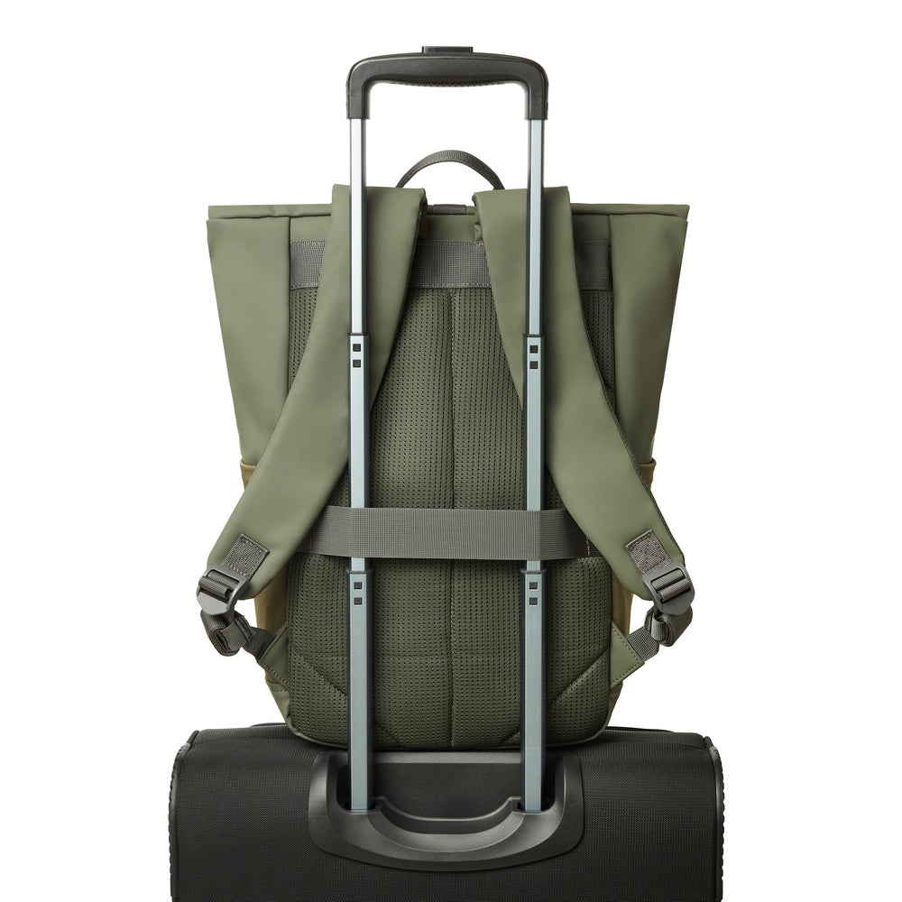 Rivacase 7826-OLV Eden-ECO 17L Roll Top Backpack 14 - Green