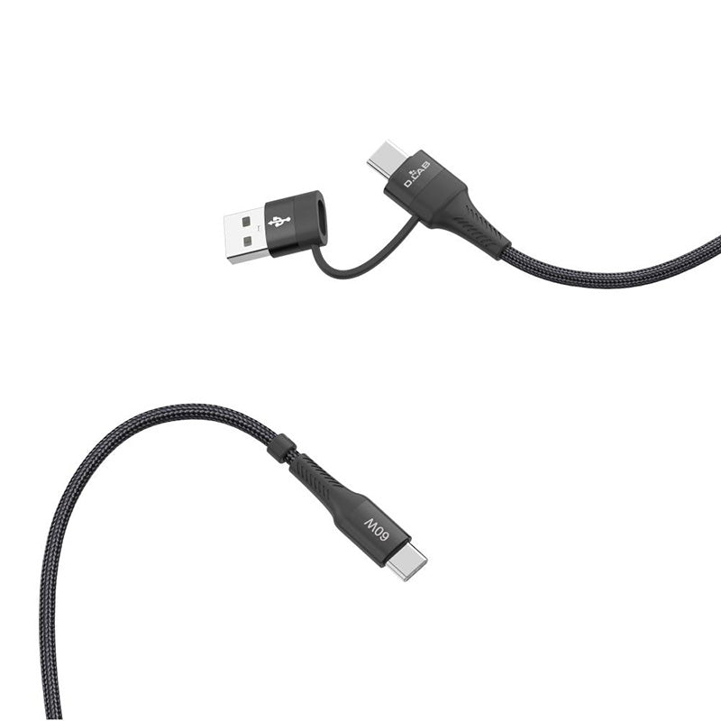 DLab 3-in-1 Type C Data Cable