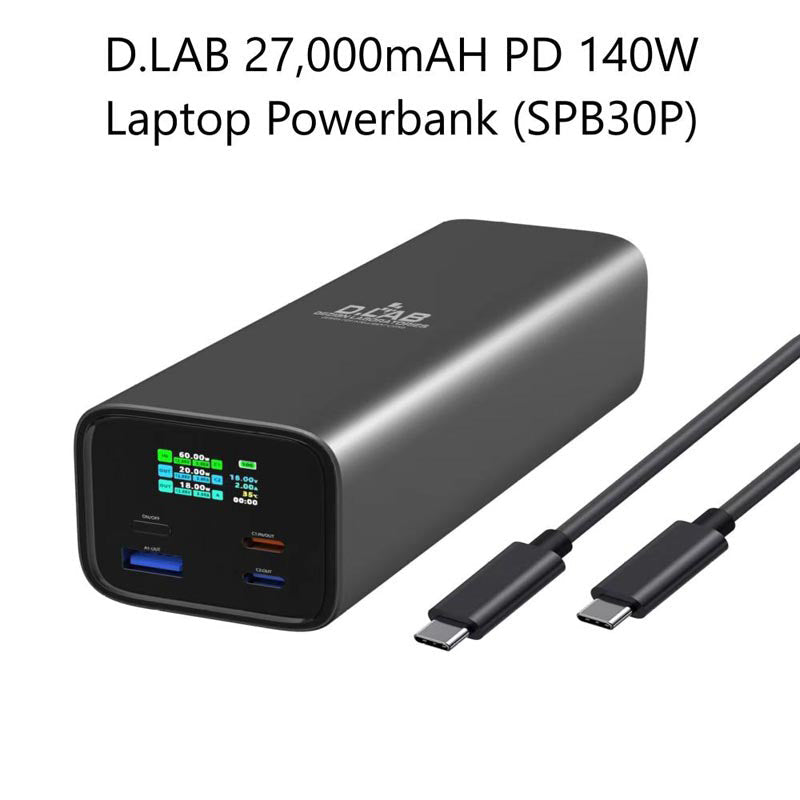 DLab SPB30P 27000mAh PD 140W Laptop PowerBank