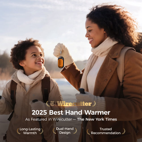 Ocoopa UT3053-OG-BK-Plus UT3 Lite Plus Hand Warmer - Orange/Black (6-Pack)