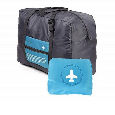 Diniwell G40 Foldable Travel Luggage Bag Blue