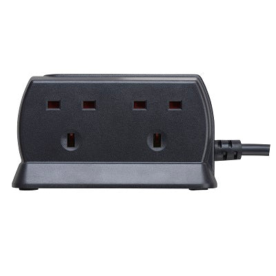 Masterplug SRGD42MB-MPA 13A 4 Socket Surged (Matt Black)