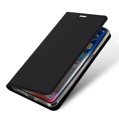 Dux Ducis Leather Case For iPhone XS Black