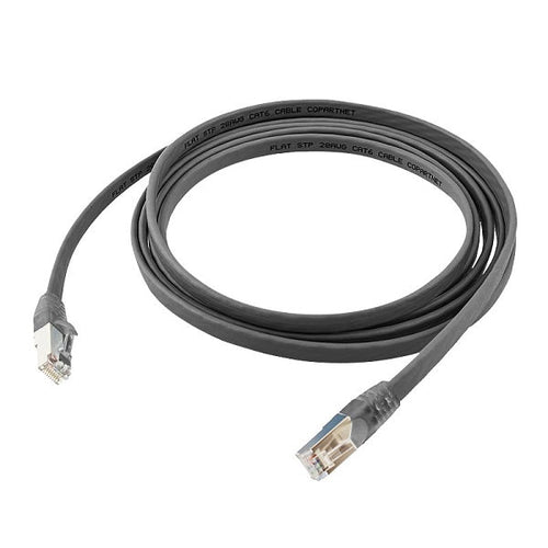 Mazer M-CAT6F100-BK Cat 6 Ultra Flat Lan Cable (1M)