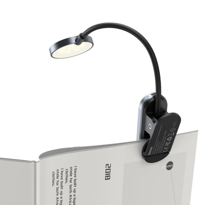 Baseus DGRAD-0G Comfort Reading Mini Clip Lamp (Dark Gray)