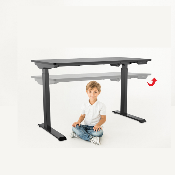 Inxus INX119 HAT Height Adjustable Table Single Motor (Black)