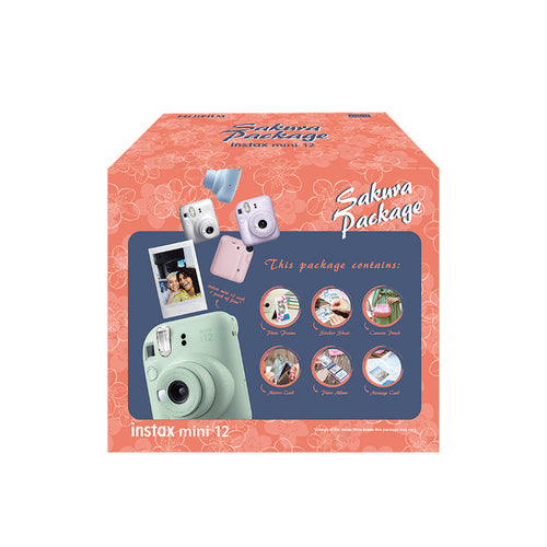 Fuji Instax Mini 12 Sakura Kit (Lilac Purple)