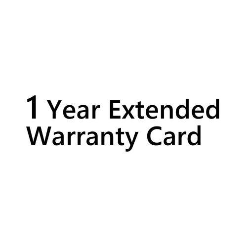 FLB- 1 year Extended warranty card