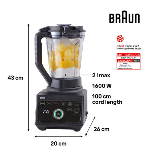 Braun PowerBlend 9 JB901AN-JB9040BK Blender