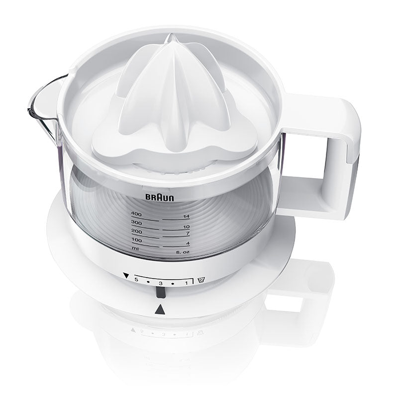 Braun CitrusQuick 1 CJ3000WH Citrus Squeezer (White)