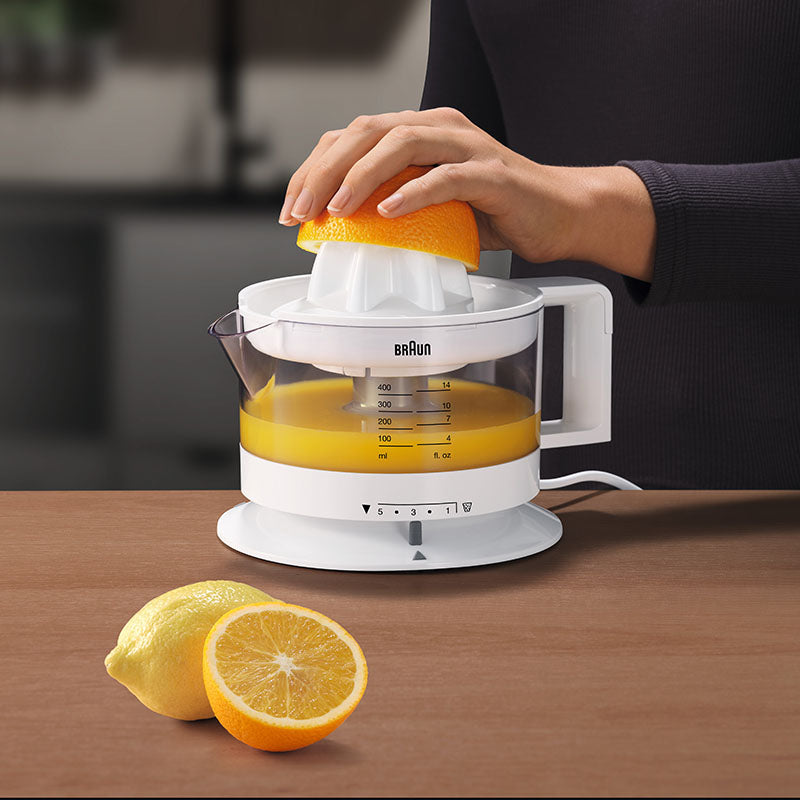 Braun CitrusQuick 1 CJ3000WH Citrus Squeezer (White)
