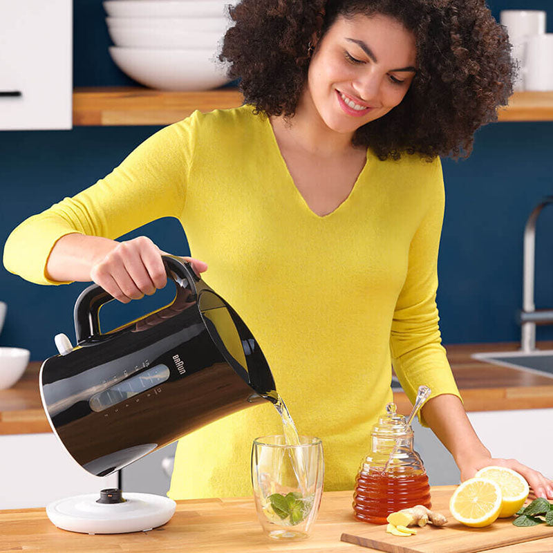 Braun Breakfast1 WK101AI-WK1100BK Water Kettle (Black)