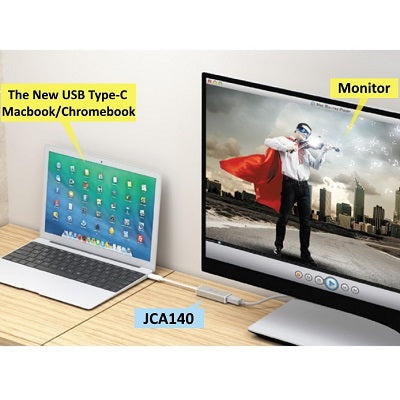 J5Create JCA140 USB Type-C to 4K DisplayPort Adapter