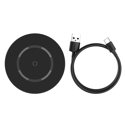 Baseus WXJK-E01 Magnetic Wireless Charger (Black)