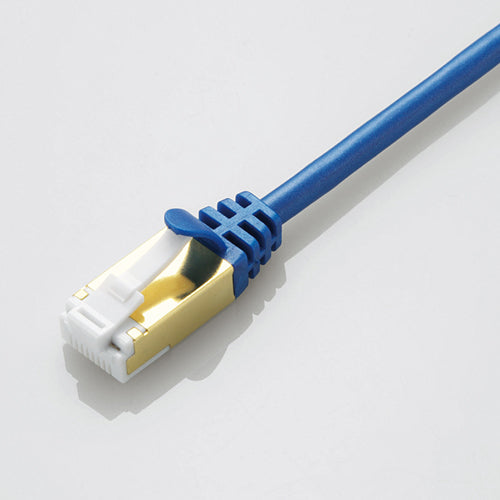 Elecom Slim LAN Cable 1m (Blue)