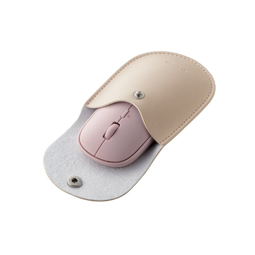Elecom Bluetooth LED Mouse with Pouch (Pink)